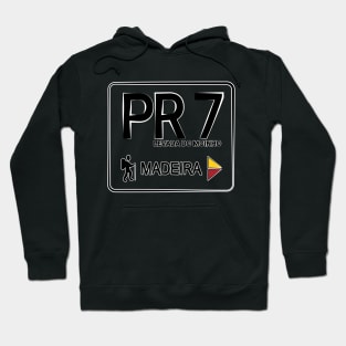 Madeira Island PR7 LEVADA DO MOINHO logo Hoodie